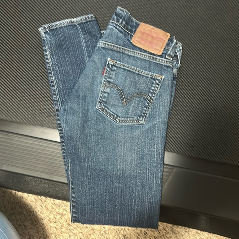 Dark wash Levi jeans
